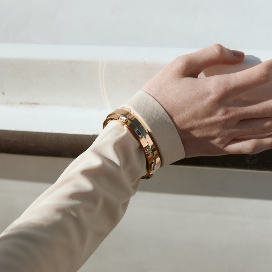 Luccia Bangle (Silver)