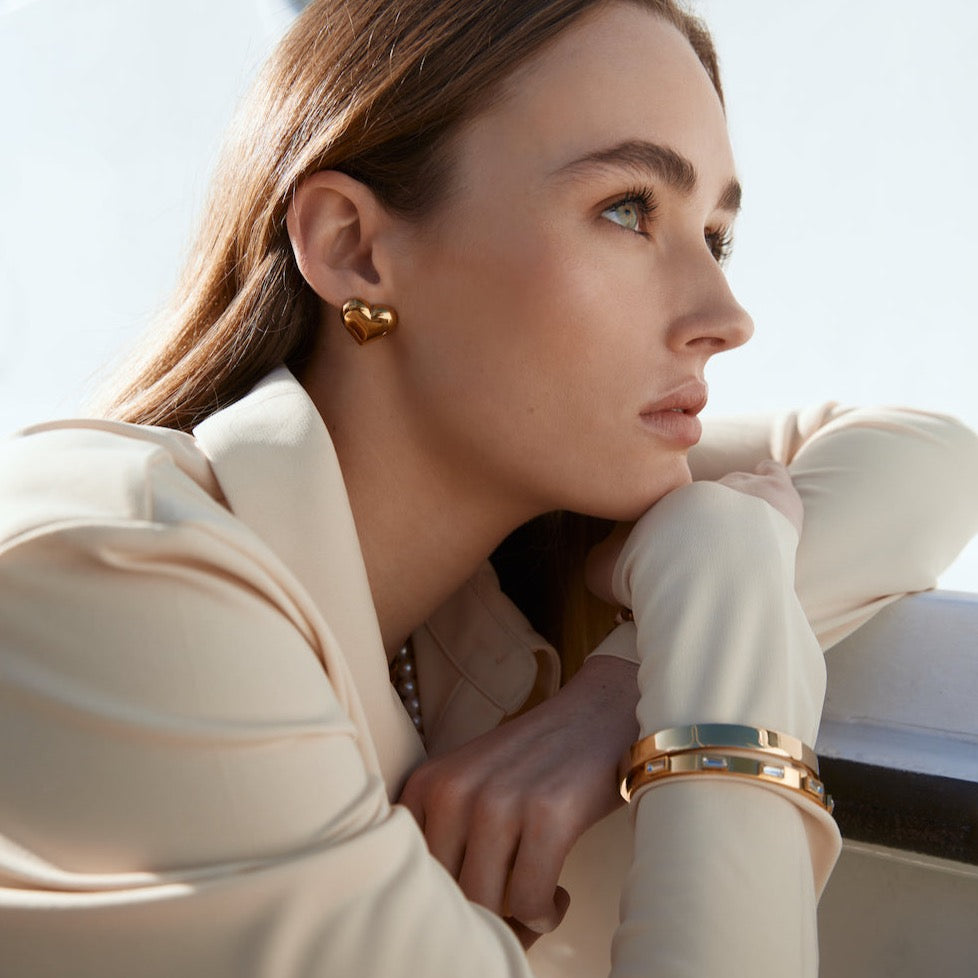Luccia Bangle (Silver)