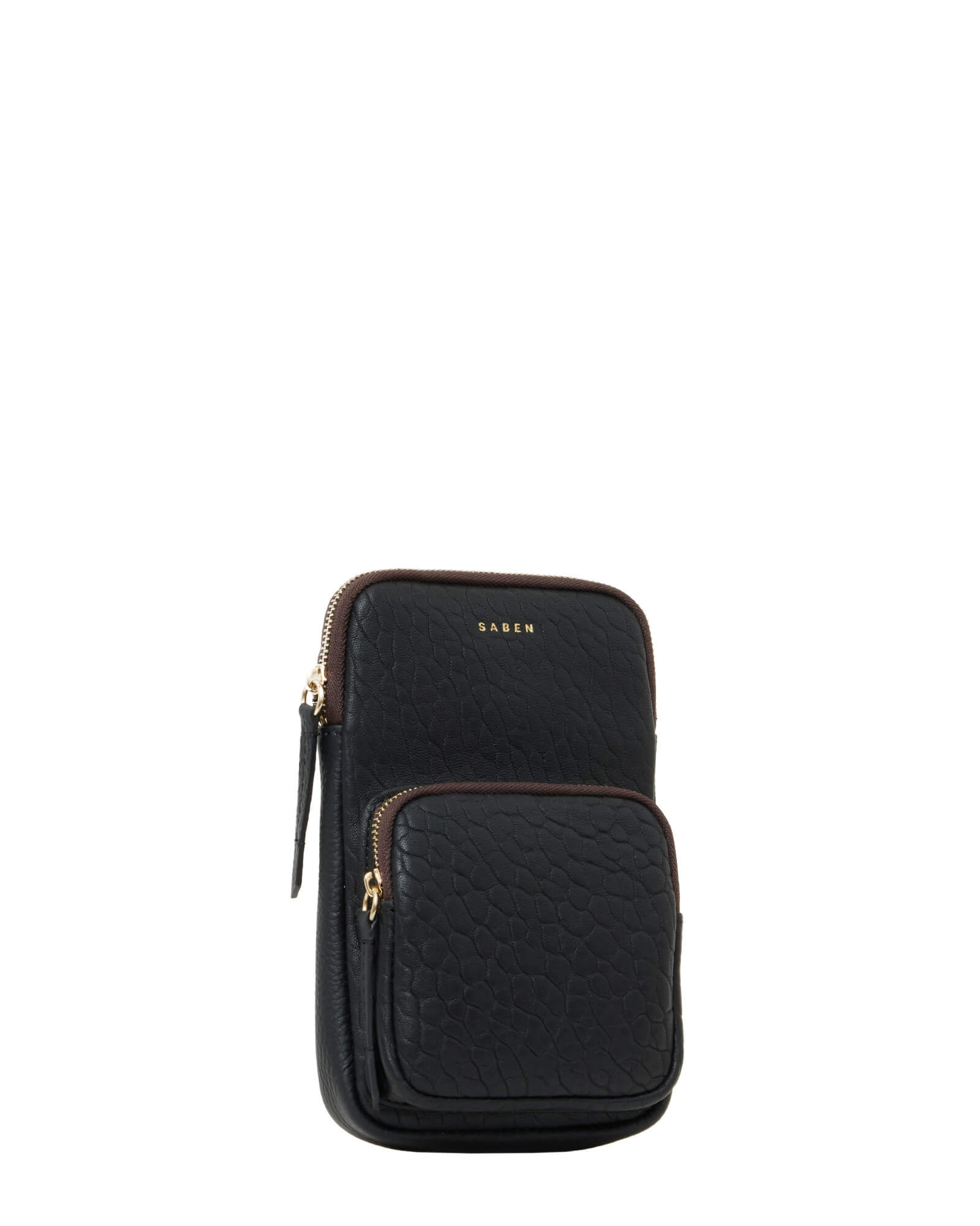Nikko Phone Sling - Black Bubble Pocket