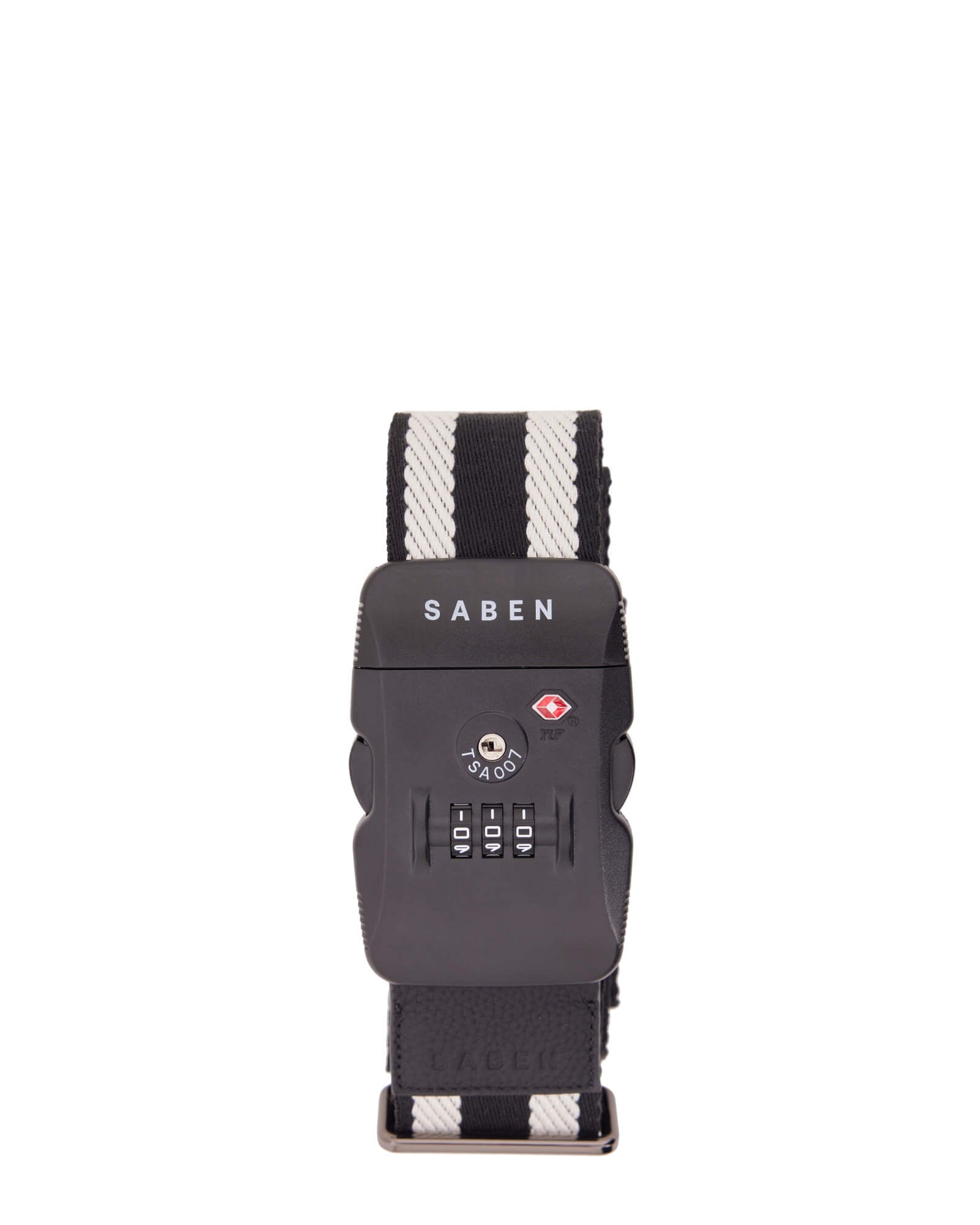 London Luggage Strap (Black Strap)