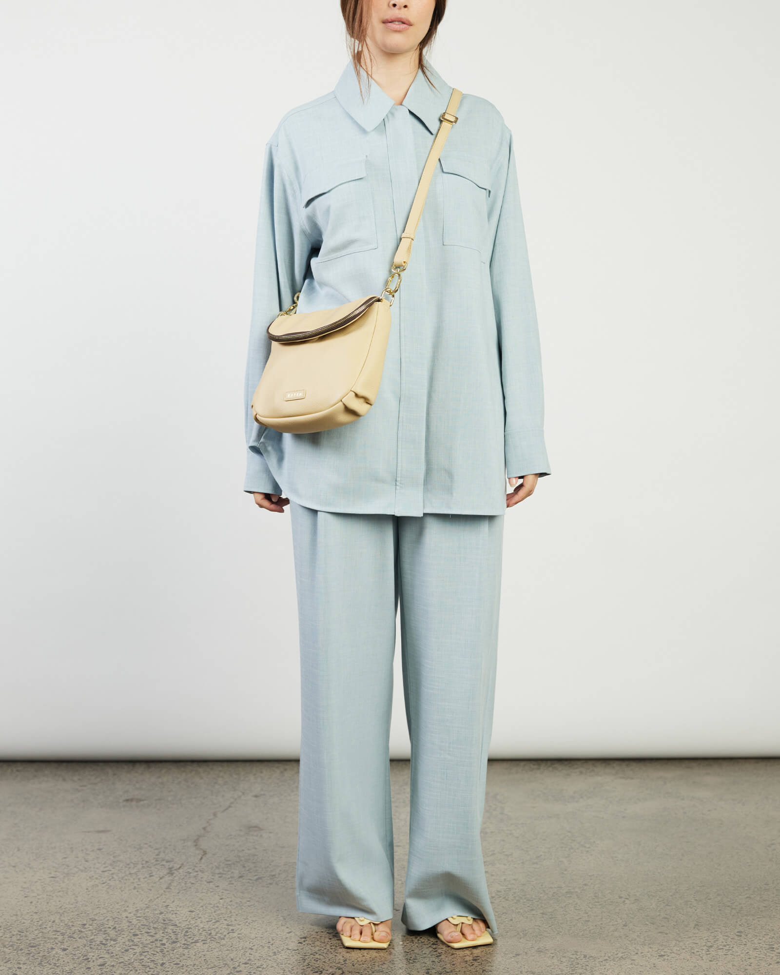 Fifi Crossbody Raffia