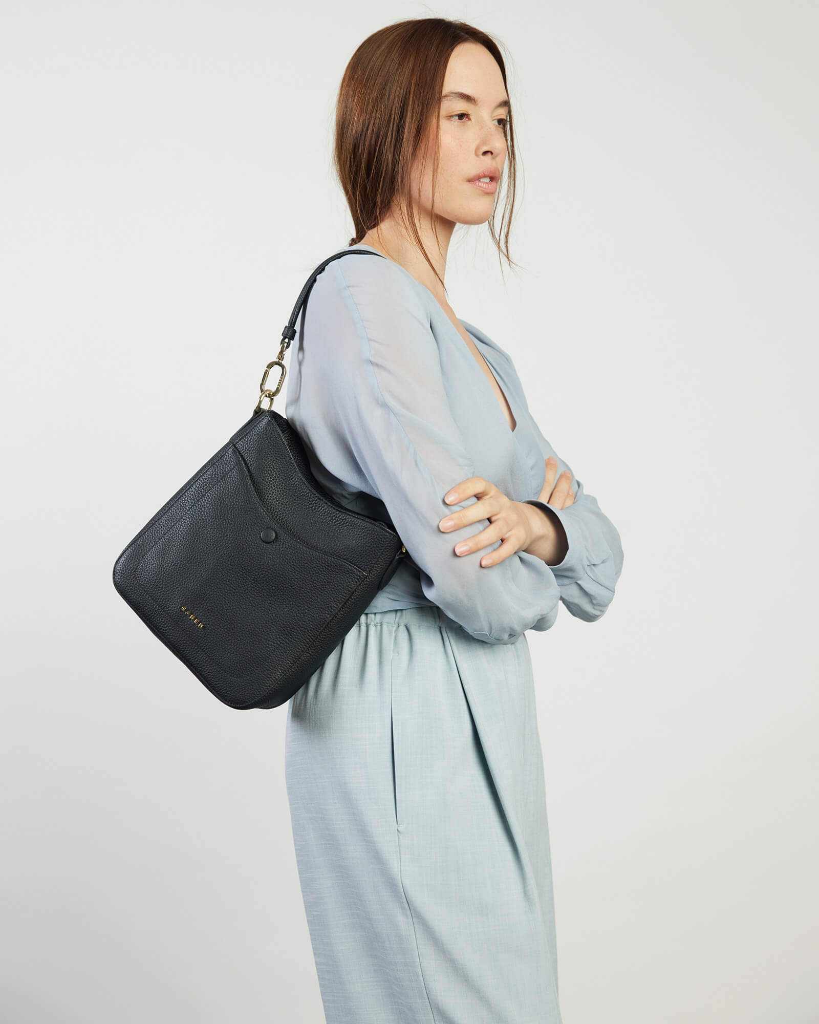 Saben Rosie Shoulder Bag - Black