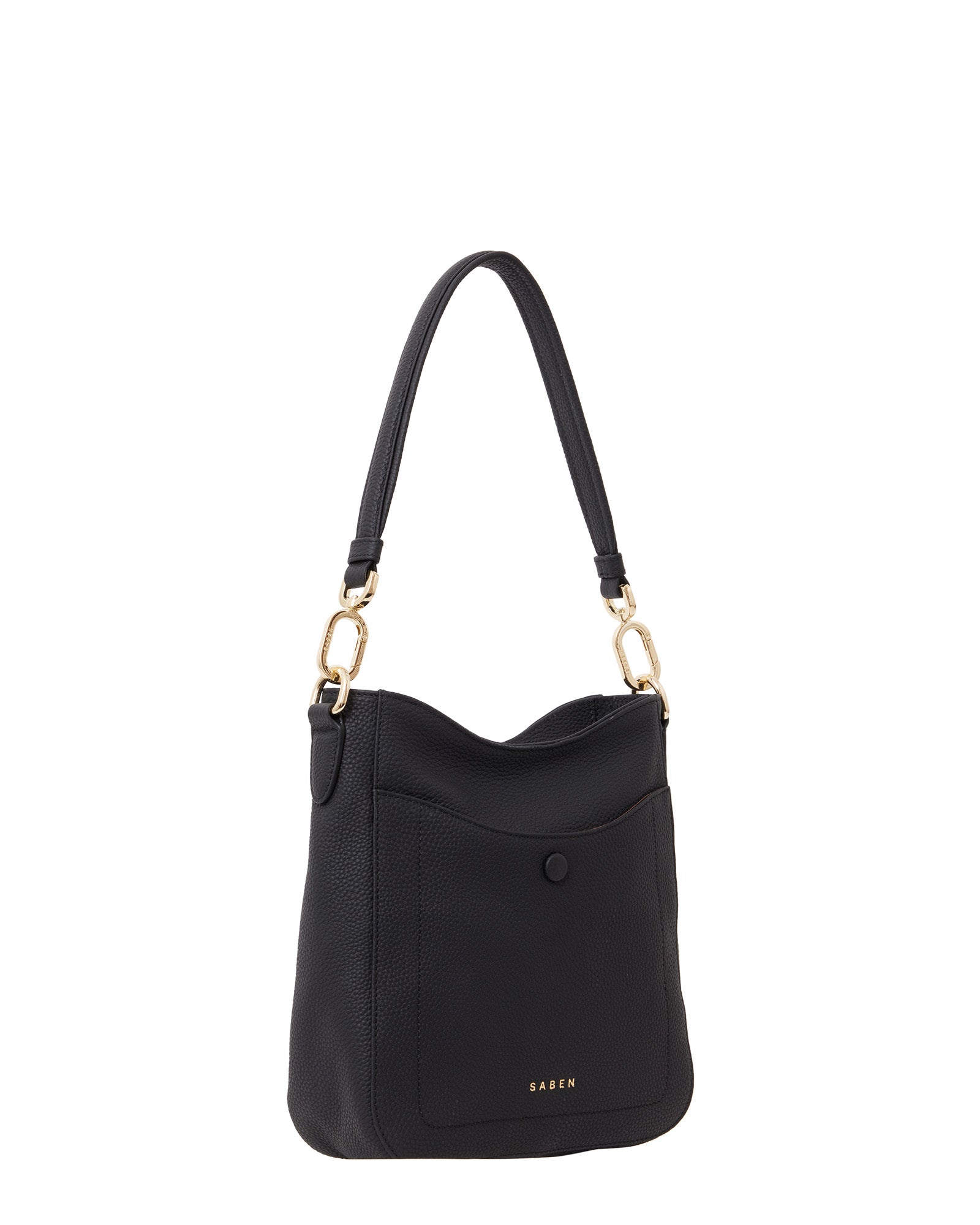 Rosie Shoulder Bag Black Luxe