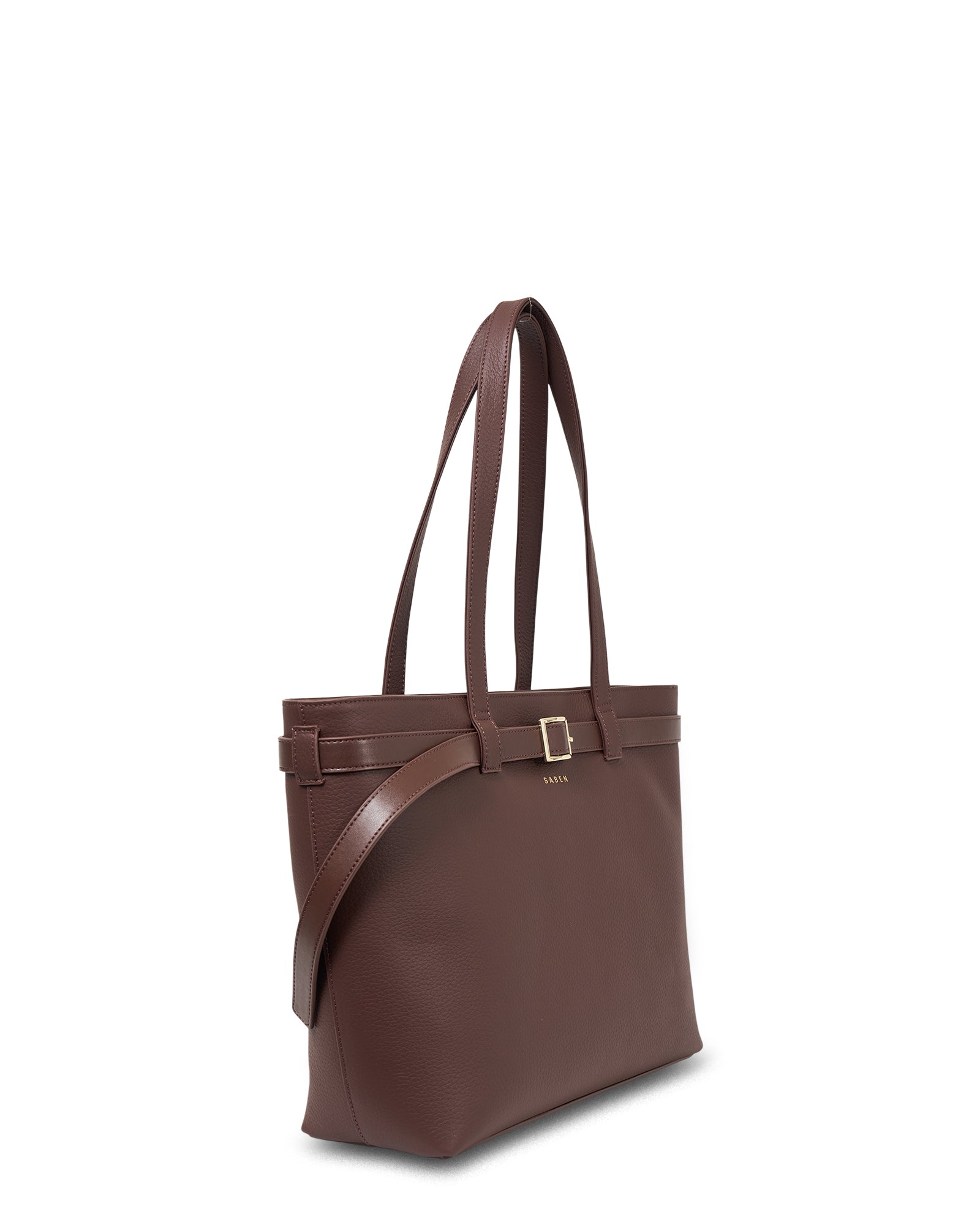 Tabby Shoulder Bag Espresso + Bronze