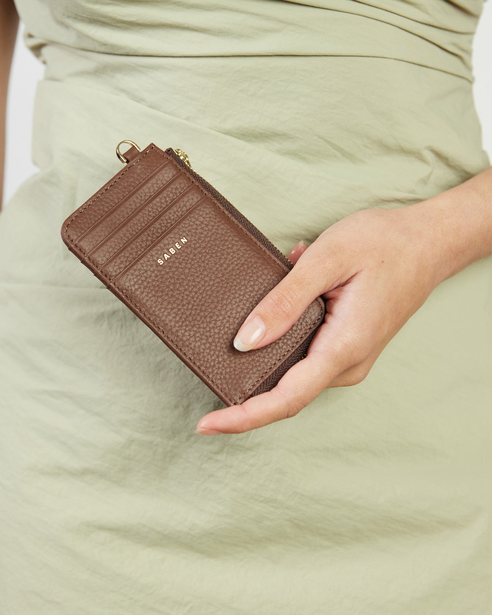 Winona Card Holder Umber