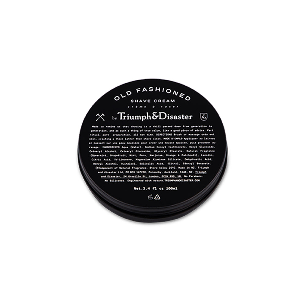 Old Fashioned Shave Cream 100ML Jar