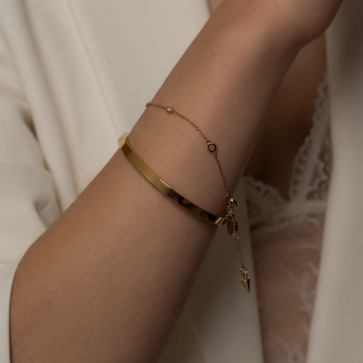 Voyage Bangle (Silver)