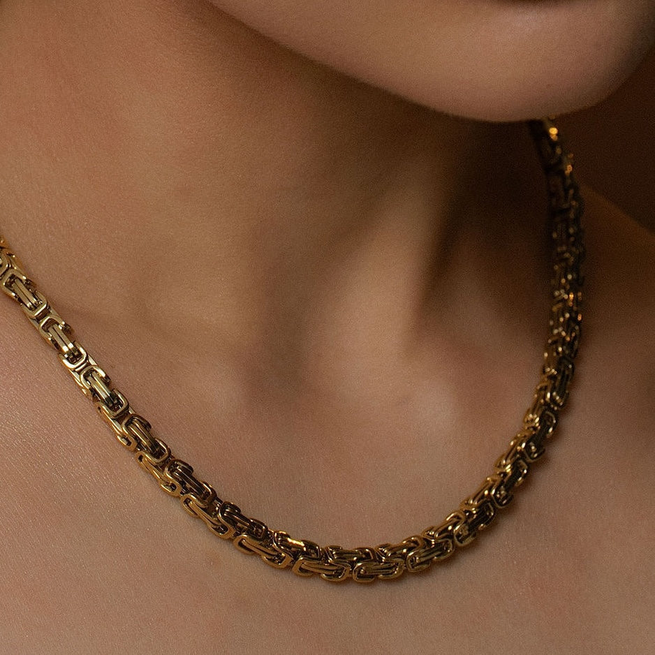 Meridian Necklace Gold