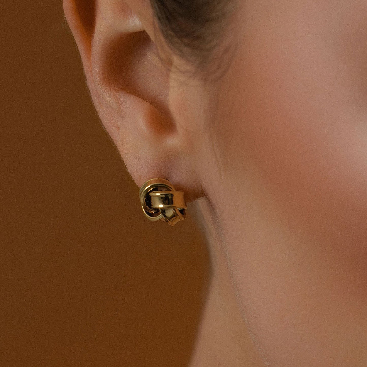 Knot Earrings (Silver)