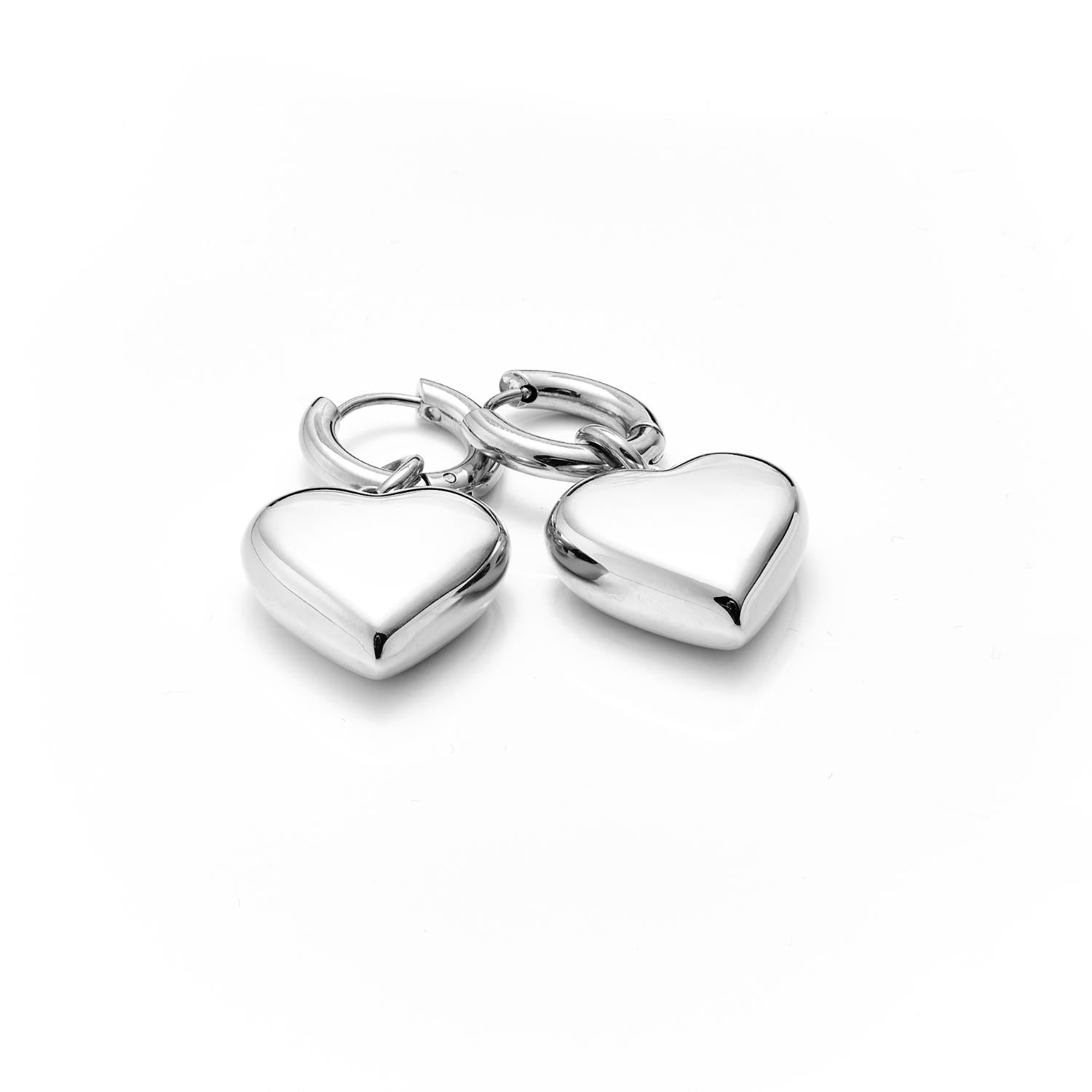 Bisous Hoops (Silver)