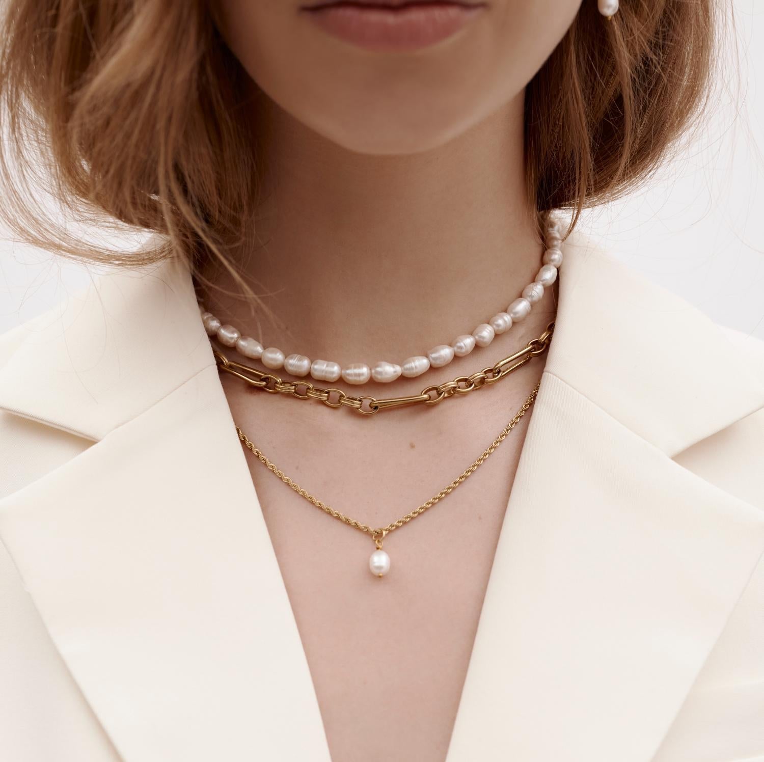 Luxe Necklace Silver