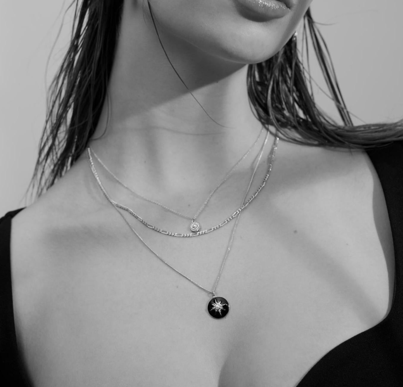 Petite Perle Necklace (Pearl/Silver)