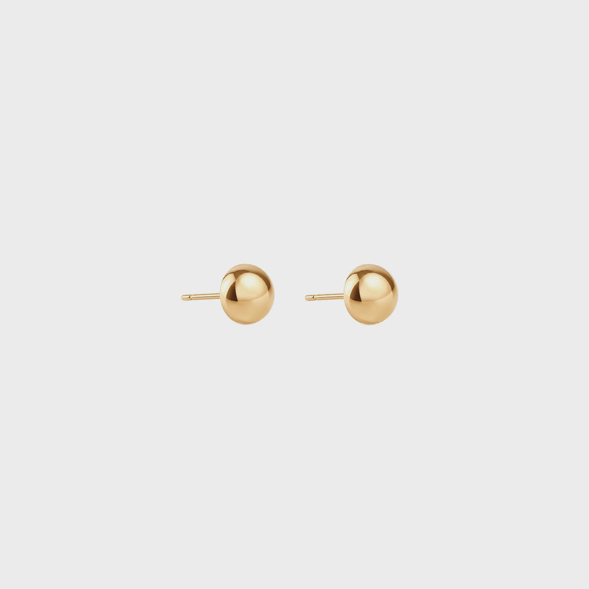 Dome Studs Gold