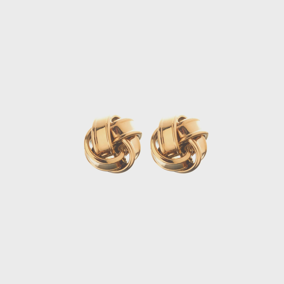Knot Earrings (Gold)