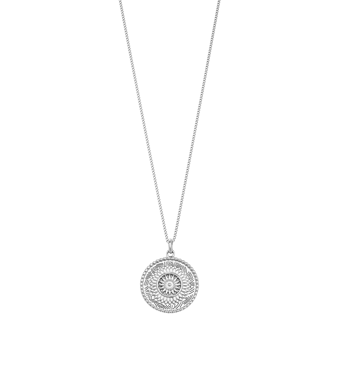 TRAVELLER COIN NECKLACE ( Sterling Silver)