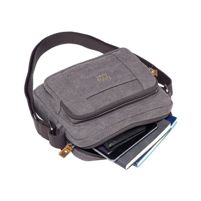 Classic Zip Top Small Satchel – Black1