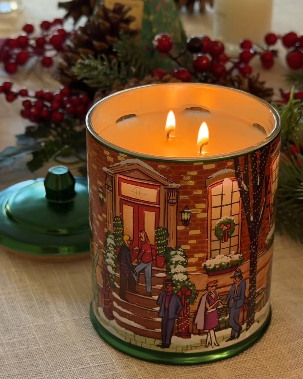 GF 380g Candle - Christmas 26  - Winter Wonderland