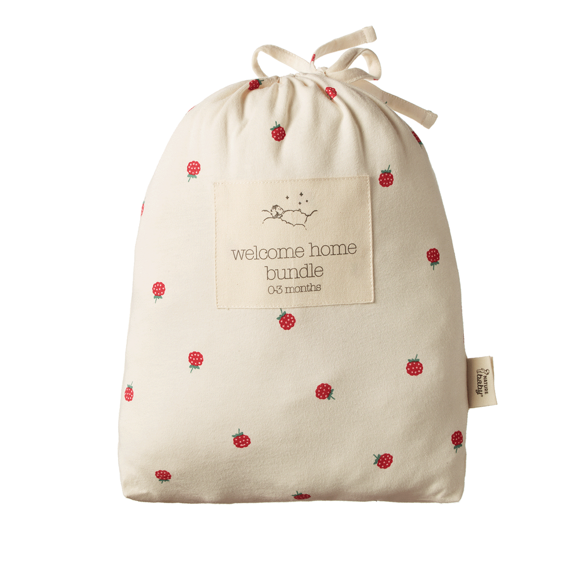 WELCOME HOME SET, Raspberry Print, 0-3M