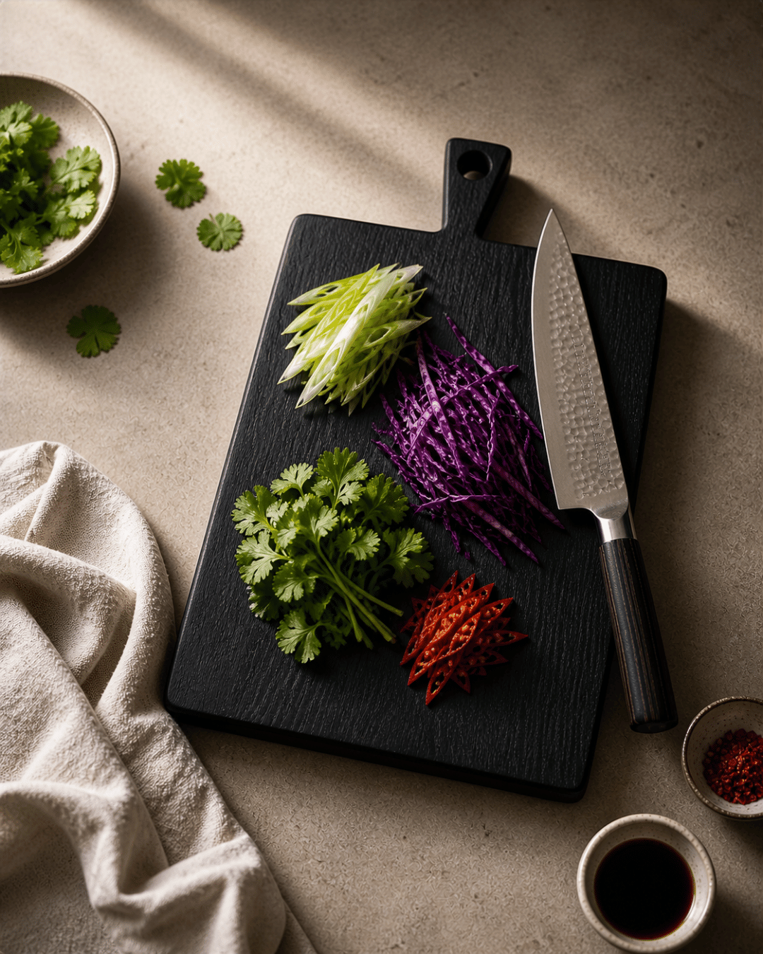 ARTSN Shoku Prep Serving & Cutting Board | Handcrafted Teak Board