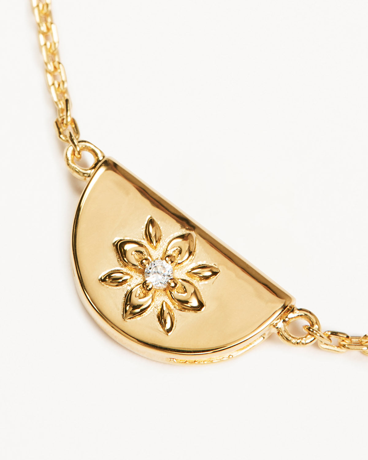 18k Gold Vermeil Lotus of Hope Bracelet
