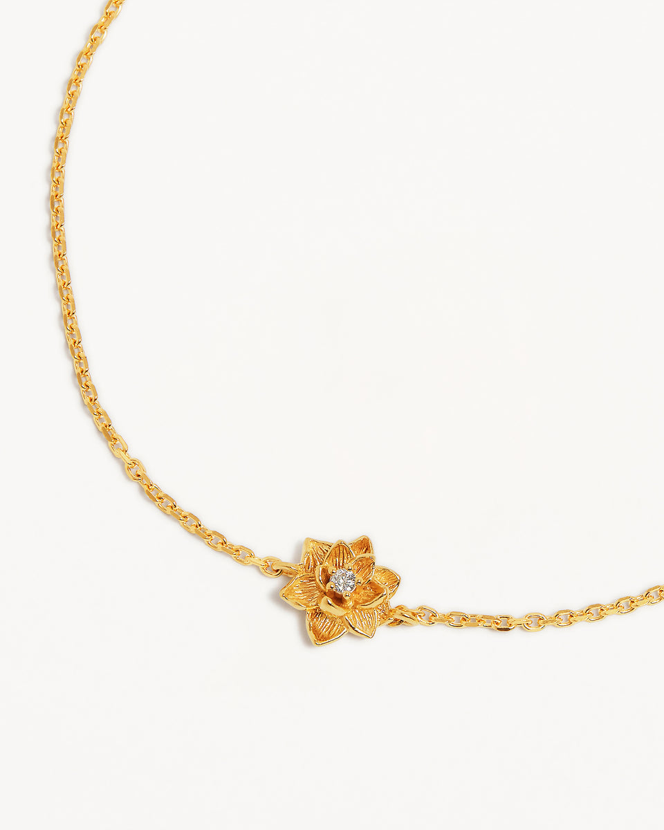 Bloom within Lotus Bracelet - 18k Gold Vermeil