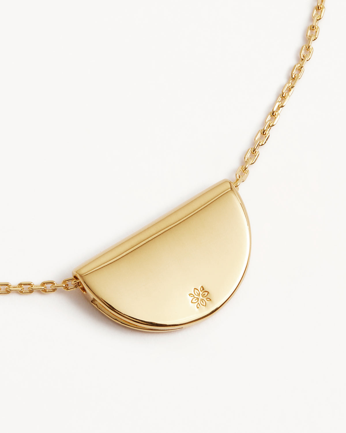18k Gold Vermeil Lotus Necklace