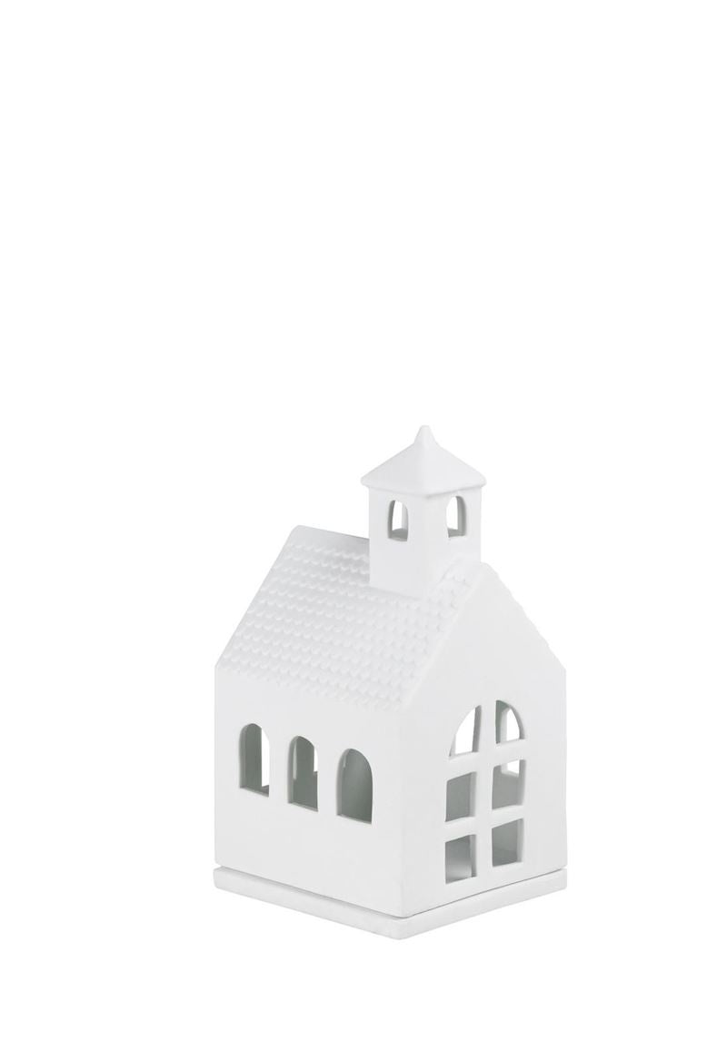 Räder Small Chapel Porcelain Tealight House