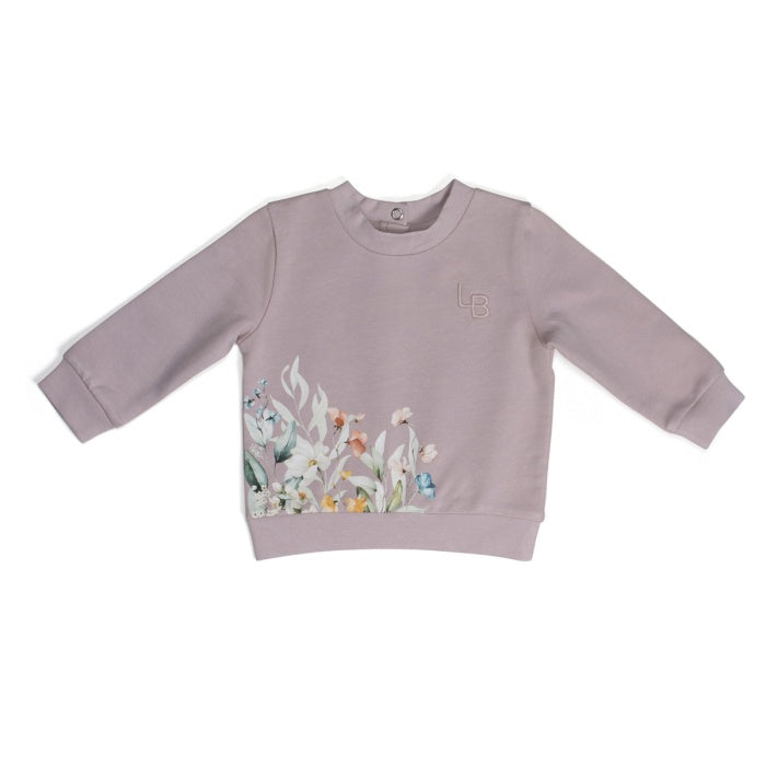 Fleece Jumper 6mth Mauve