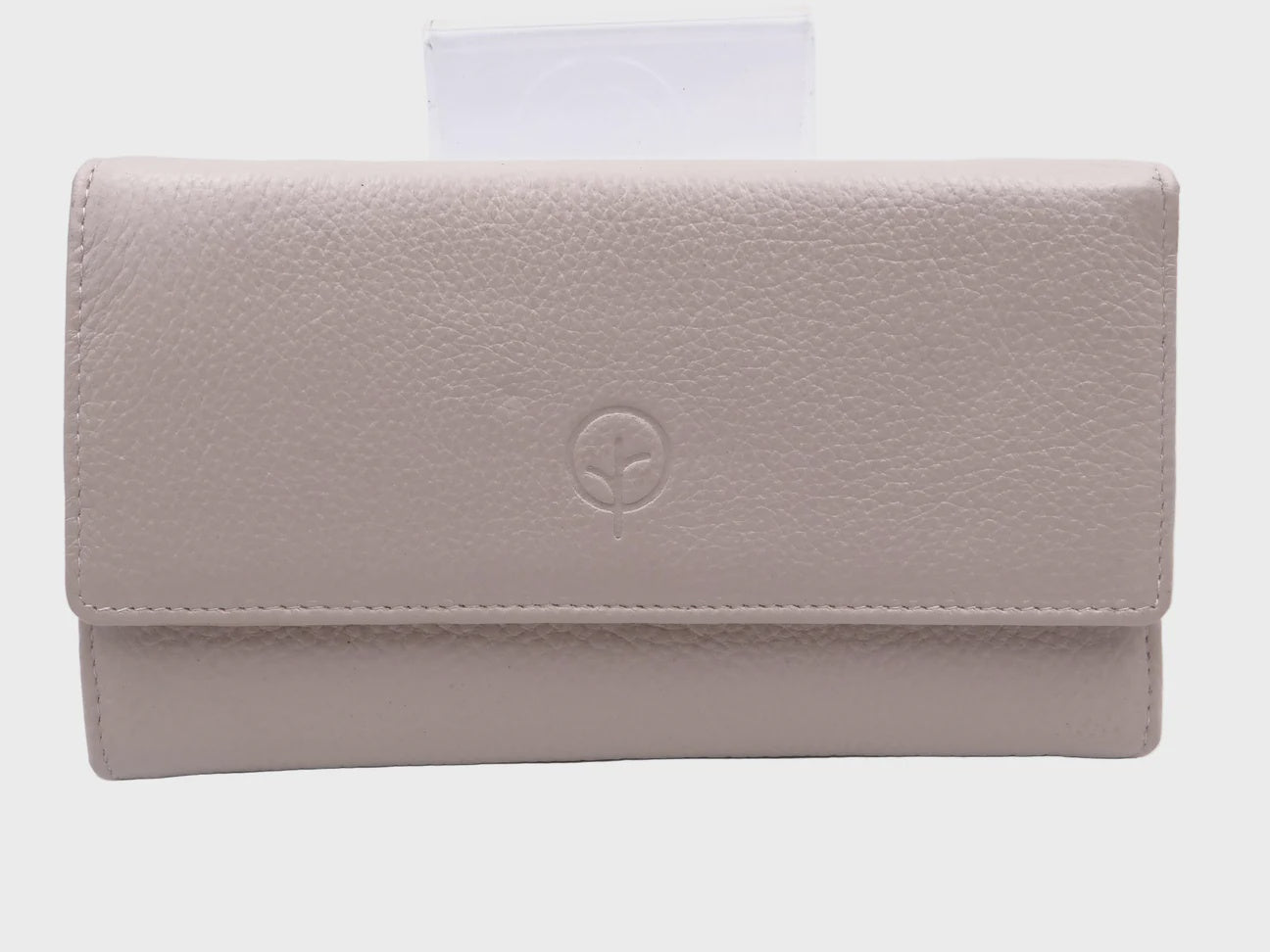 Second Nature Leather Tri-Fold Organiser Wallet – Wild Oat