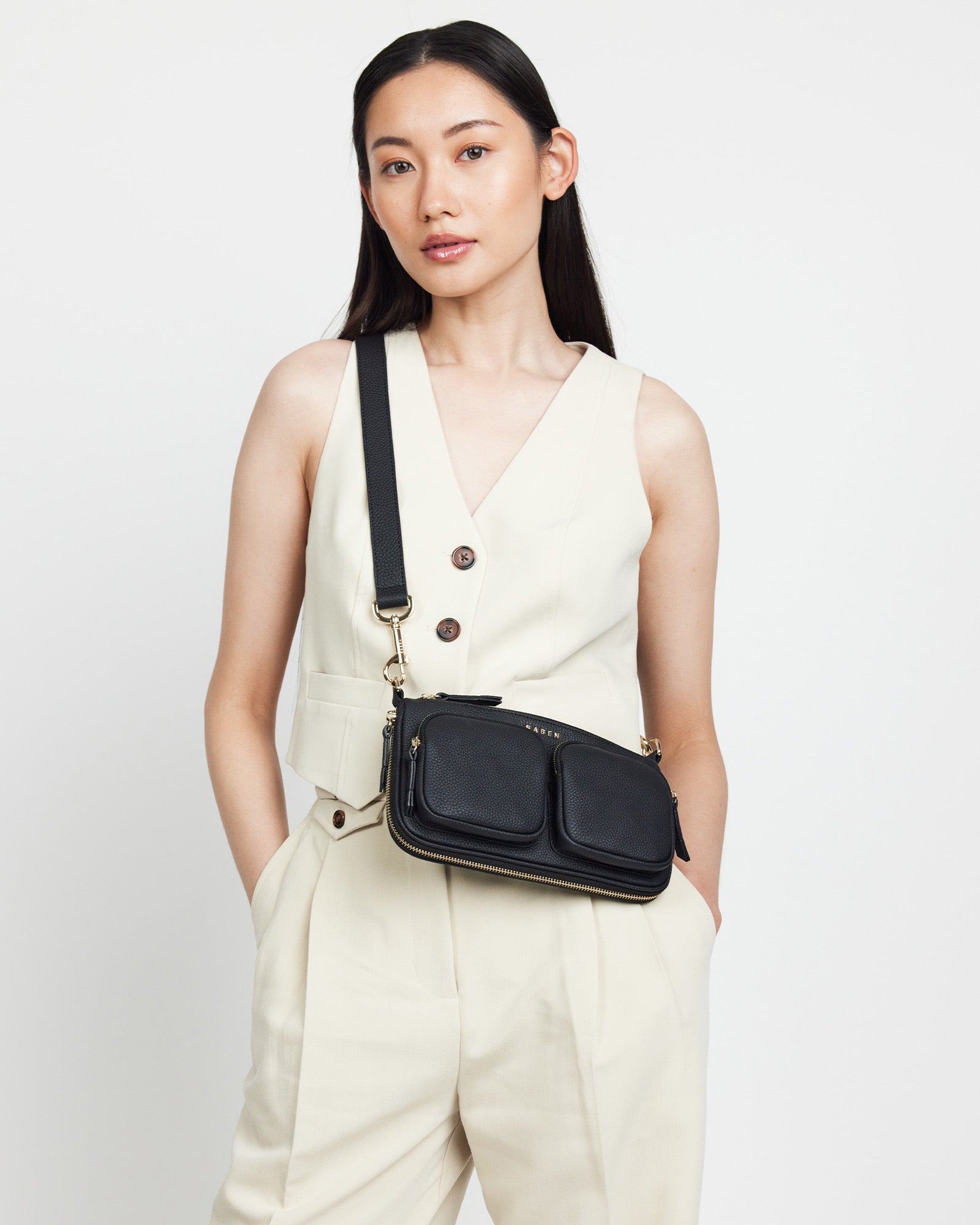 Nina crossbody bag black