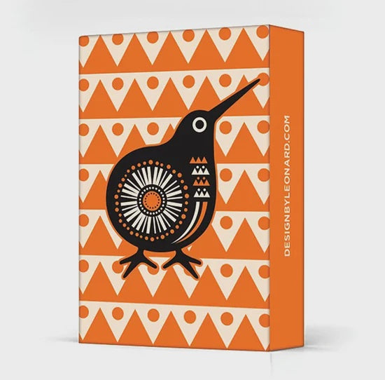 Retro Kiwi - Playing Card