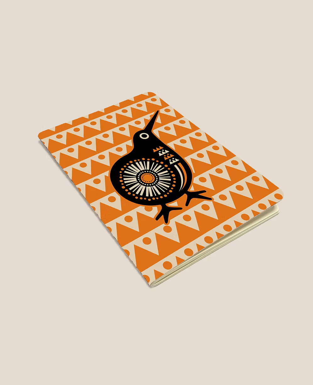 Retro Kiwi - A5 Notebook