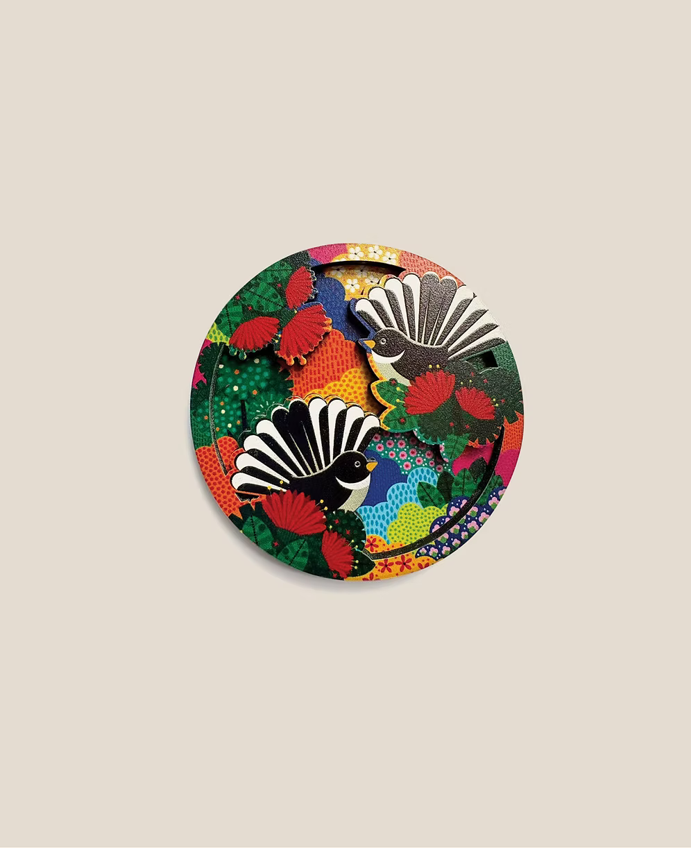 Fantail Paradise  Magnet