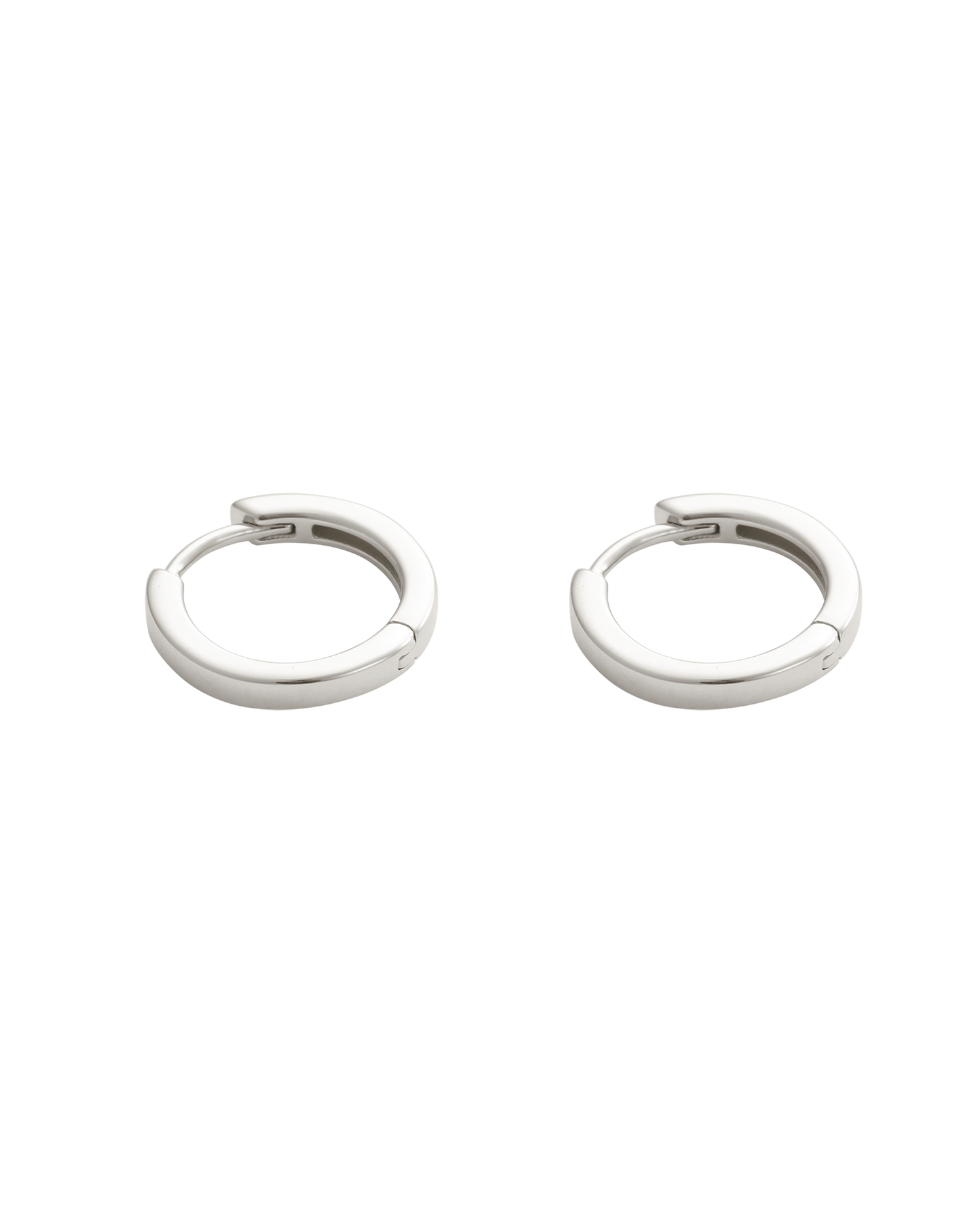 Contour Hoops ( Sterling Silver)