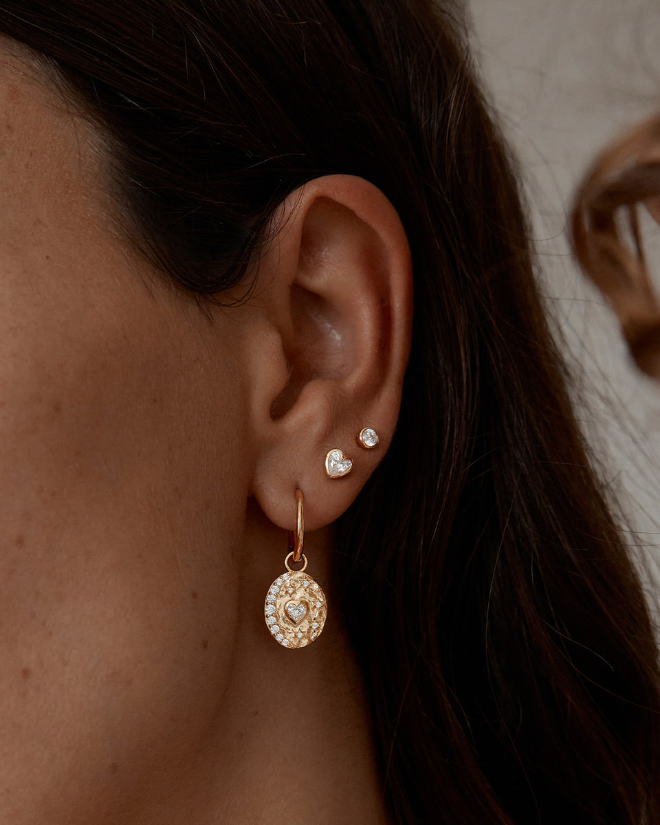 Radiant Crystal Stud Earrings
