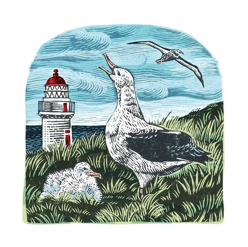 Wolfkamp & Stone - Toroa Northern Royal Albatross - Card