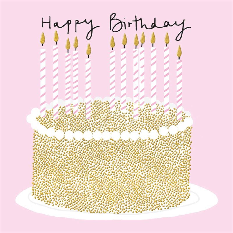 Rachel Ellen - Cake & Candles - Birthday Card