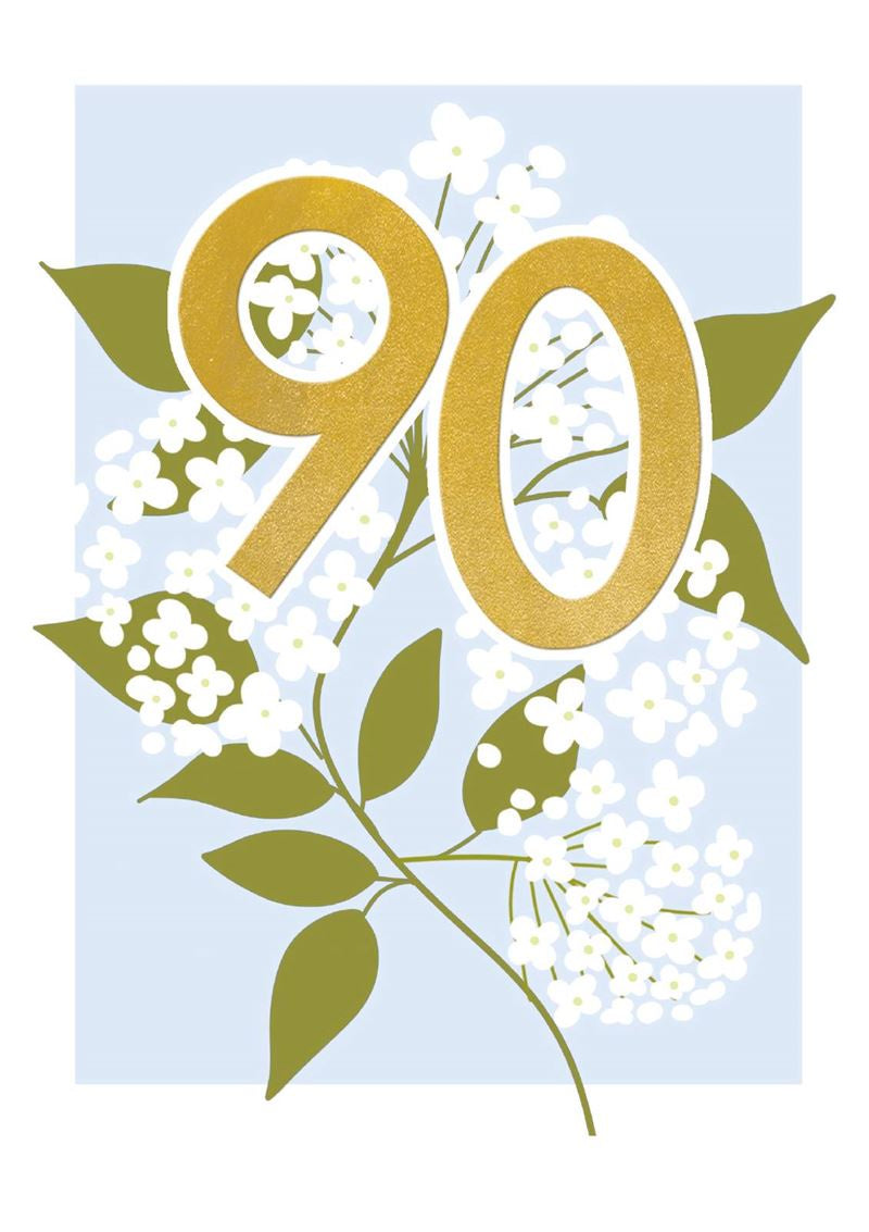 Rachel Ellen - Age 90 - 90th Birthday Card