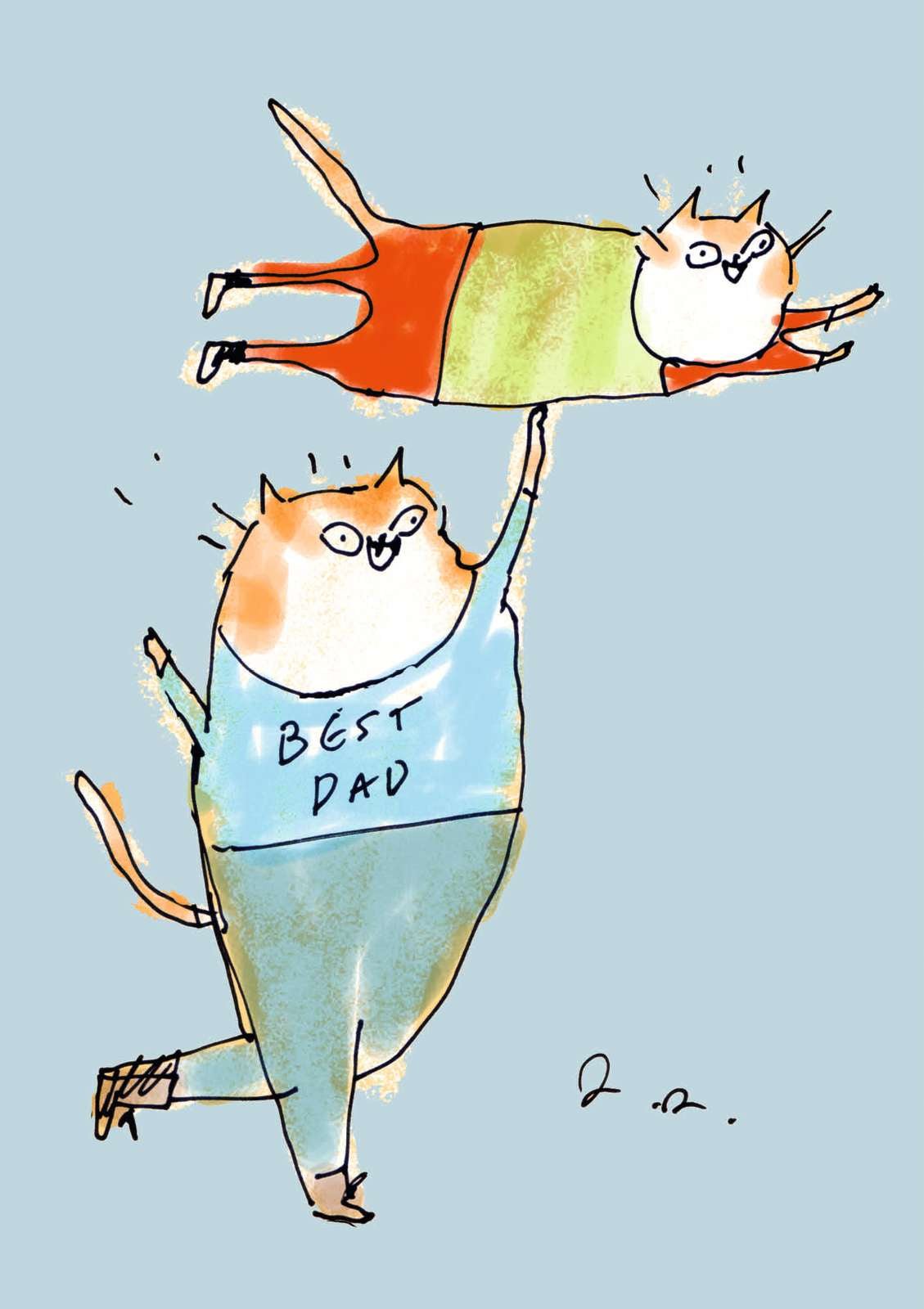 Art Press - Best Dad - Fathers Day Card