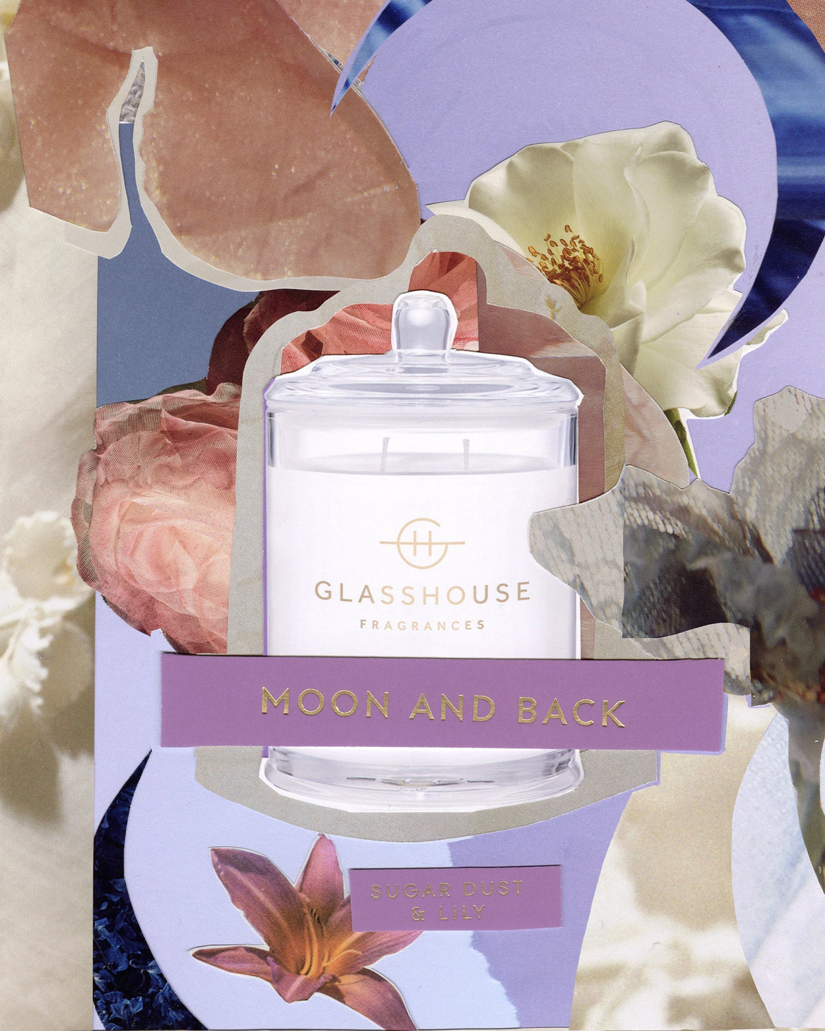 Glasshouse  Candle Large 380g - MOON AND BACK