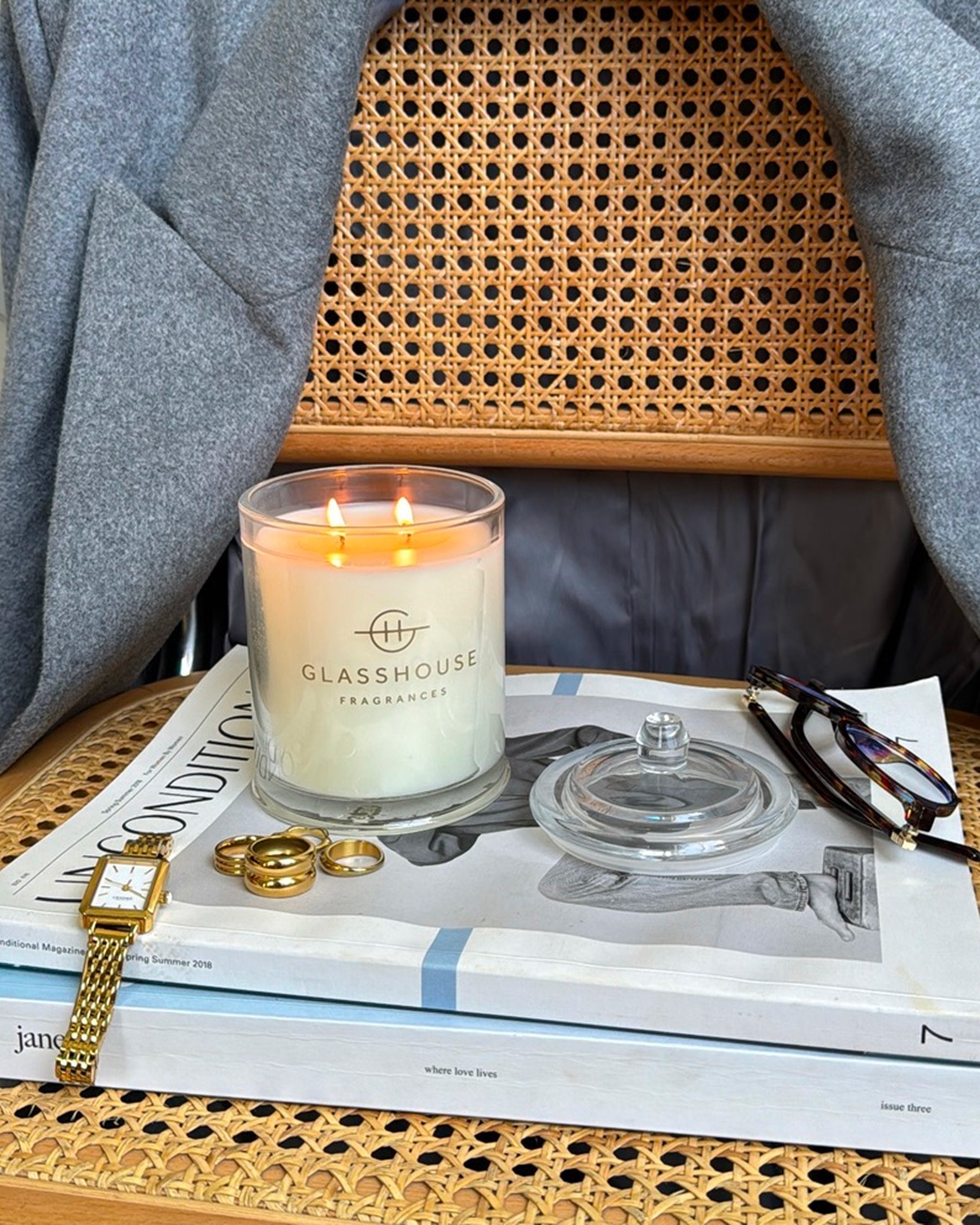 Glasshouse  Candle Large 380g - LOST IN AMALFI
