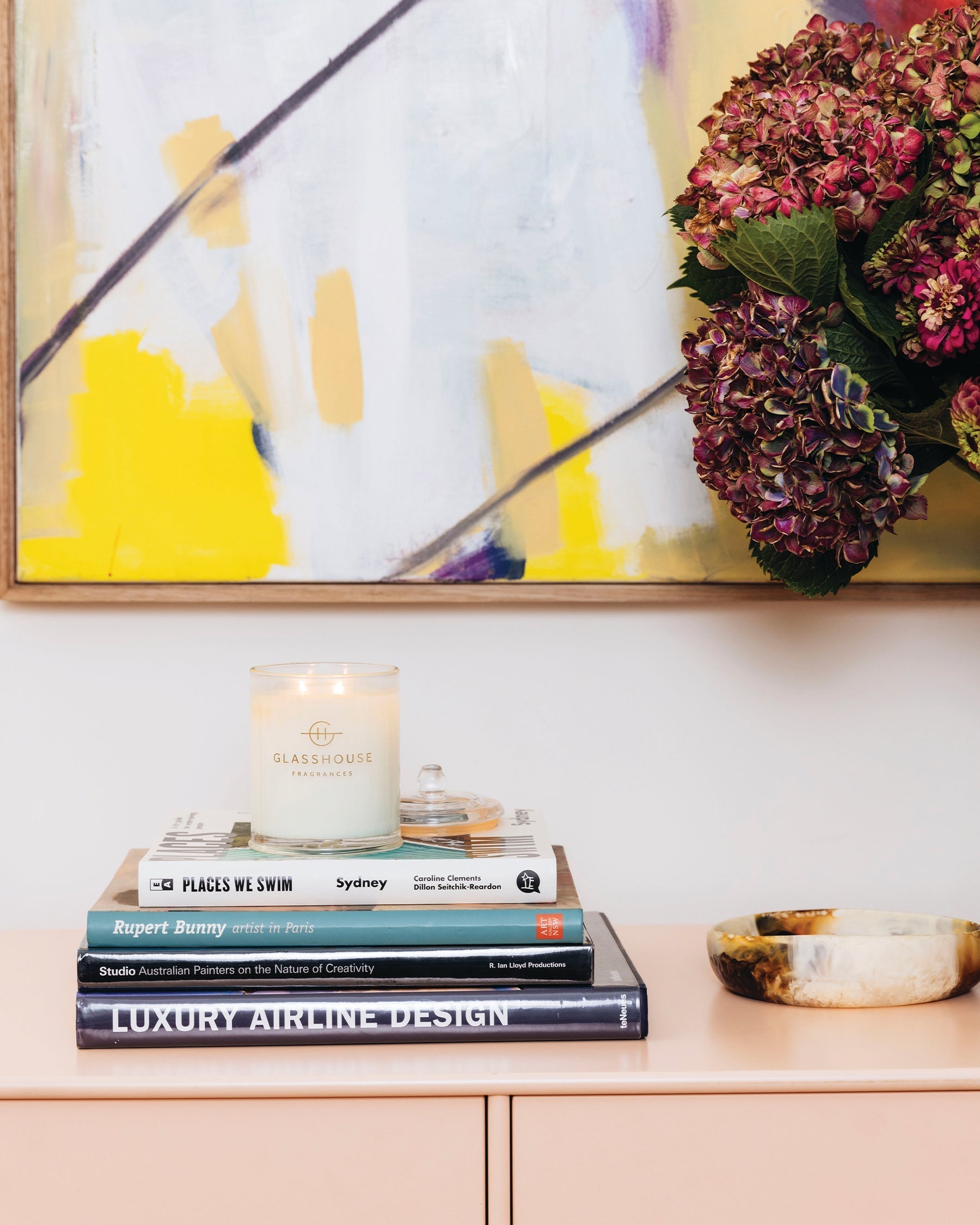 Glasshouse  candle large 380g THE HAMPTONS