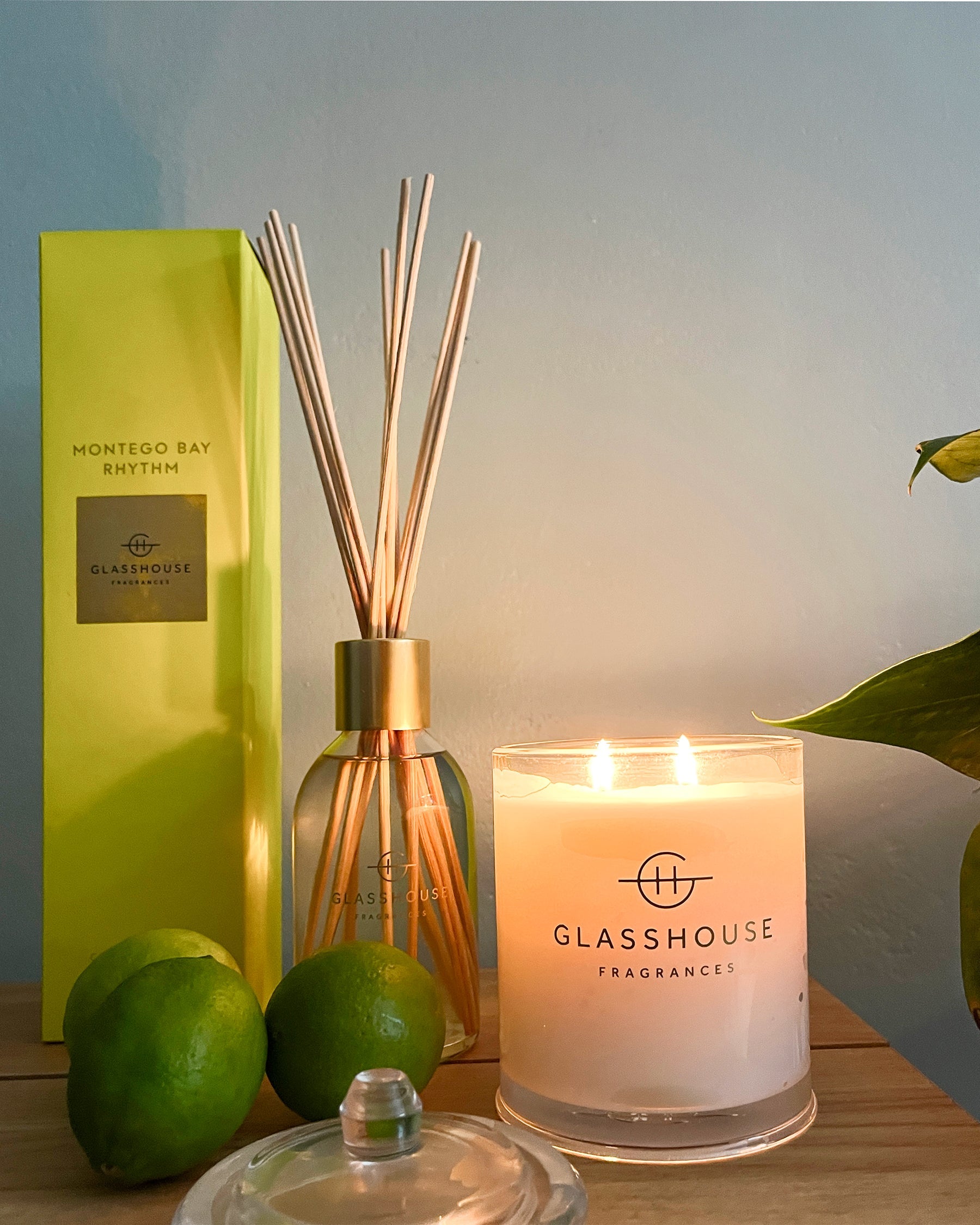 Glasshouse  - candle Large 380g - MONTEGO BAY RHYTHM