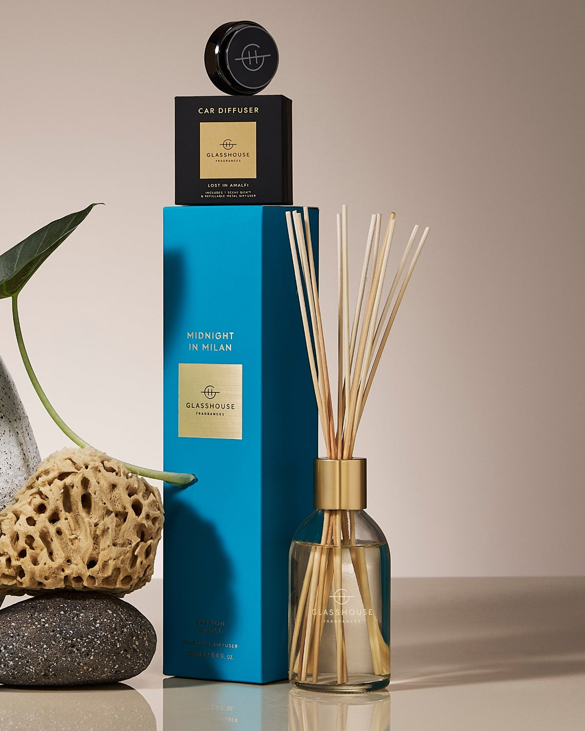 Glasshouse MIDNIGHT IN MILAN Diffuser 250ml