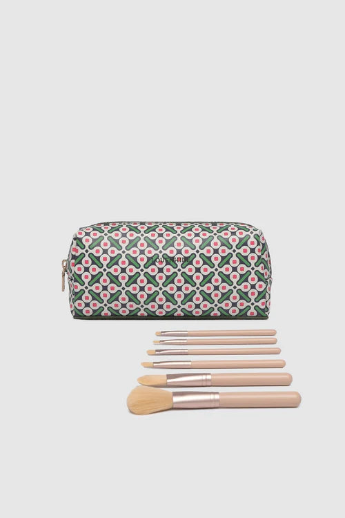 Mary Brianna Cosmetic Set - Olive