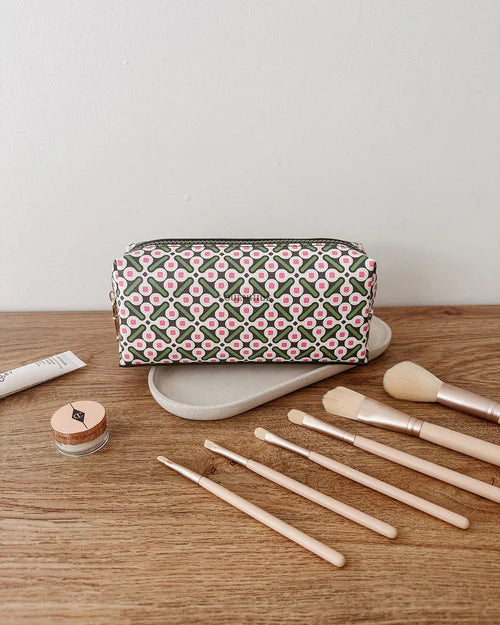 Mary Brianna Cosmetic Set - Olive