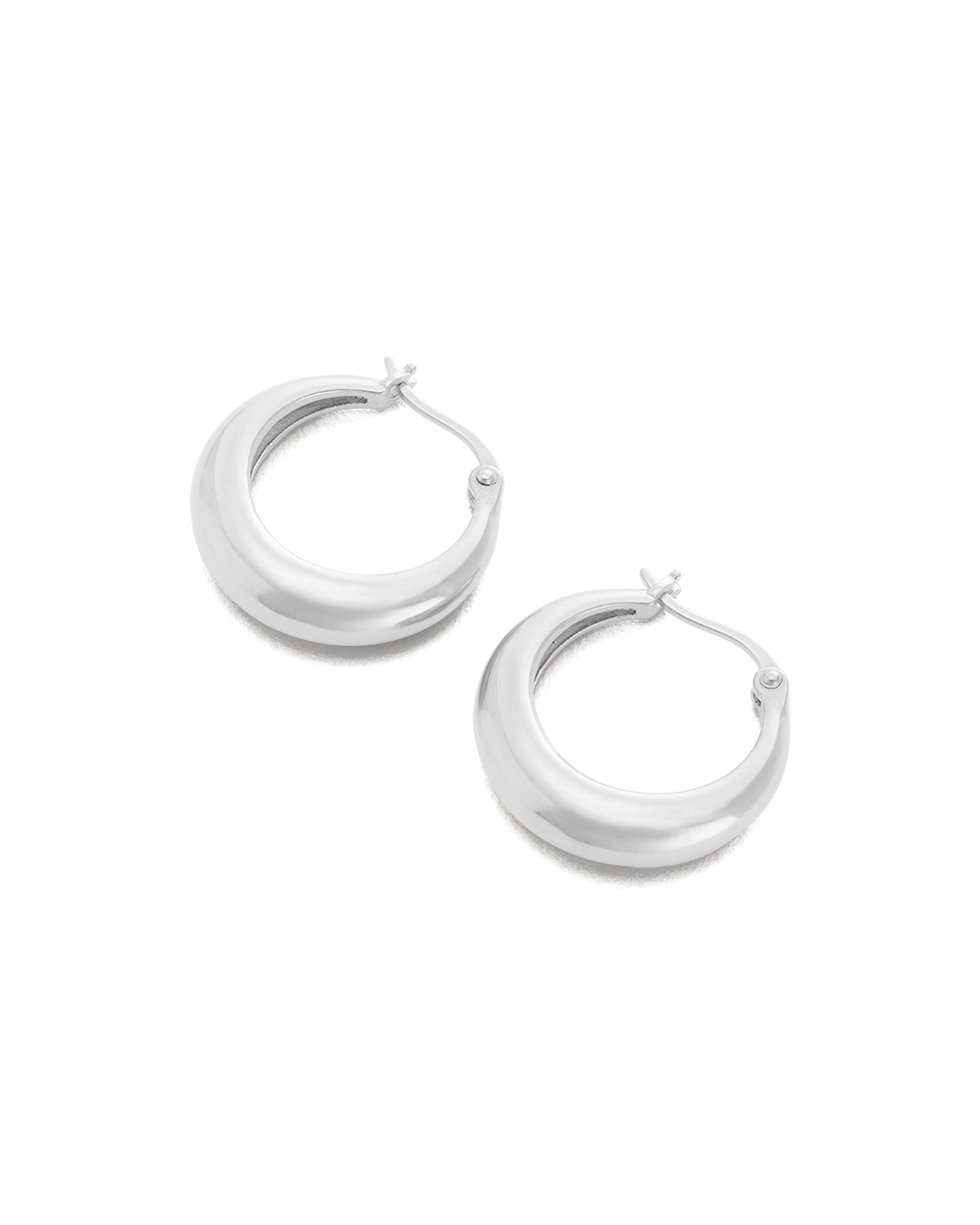 Glow Hoops ( Sterling Silver)