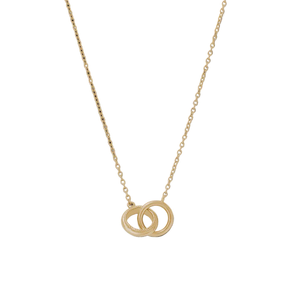 Grace Infinity Necklace  (18K Gold Vermeil)