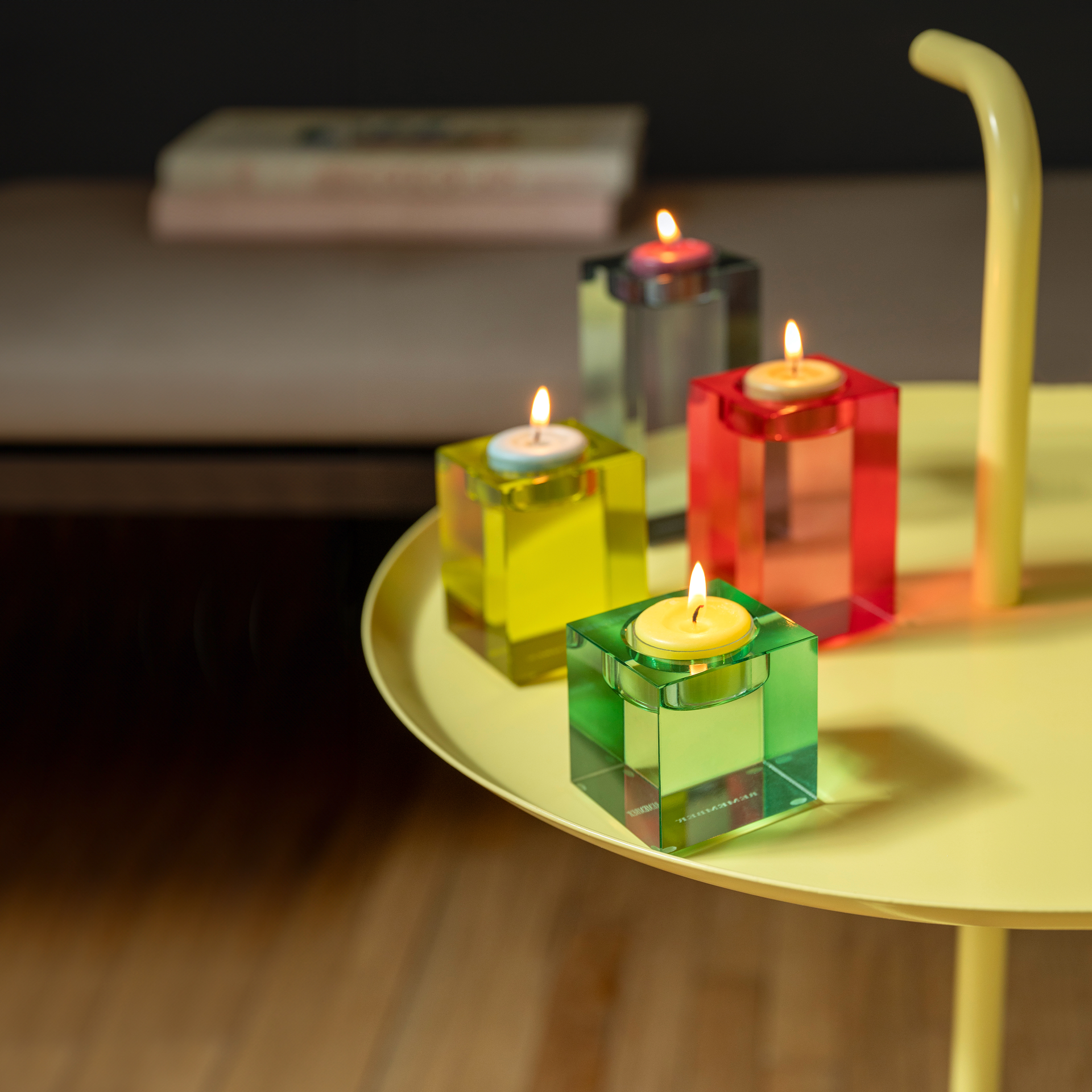 Glassblock Candleholder - Vela