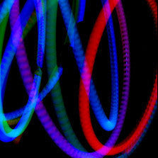 Stellar USB LED Night Poi Pair